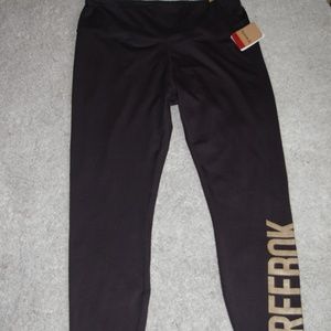 REEBOK skinny high rise Workout Leggins Exercise1X